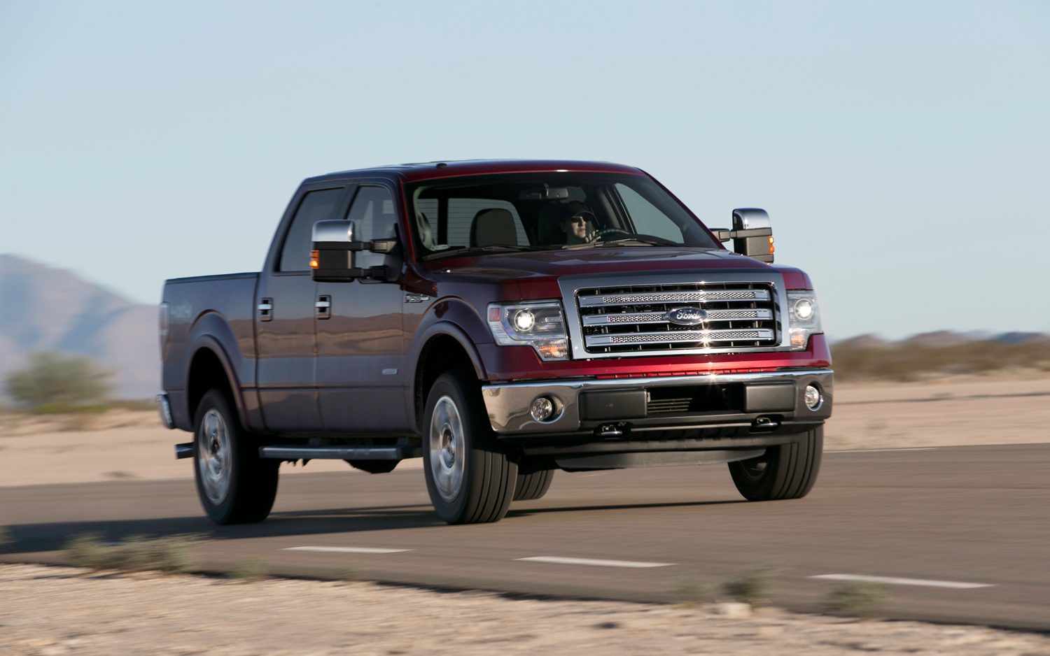Ford F-150 in motion